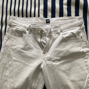 Gap Girlfriend Jeans- 12 white